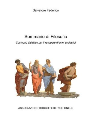 cover image of Sommario di Filosofia